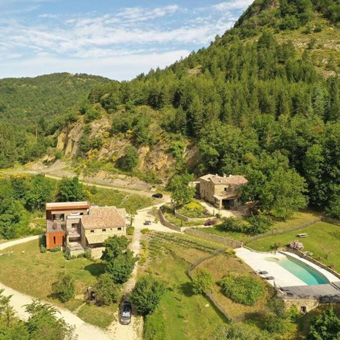 Vila Magnifique Domaine En Drome Provencale Pour 30 Pers Teyssieres Exteriér fotografie